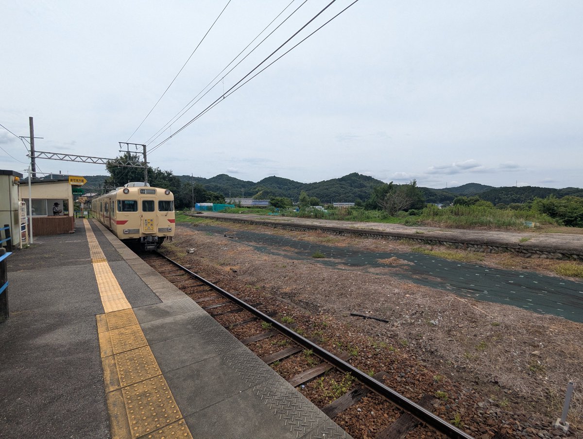 chi_pi_yu's tweet photo. 2029年に廃止予定の名鉄広見線
御嵩駅〜明智駅へ行きました😊

病理検査の結果、当初の見立てよりステージが上がった為、夏の陣は目指さない事に決めました。

6月〜8月上旬にかけて北海道、山陰、北陸、関西、東北、四国。

これらををキャンセルしたのが大きく響き、立て直しが出来なくなりました😭 https://t.co/QF2Y47cSVt