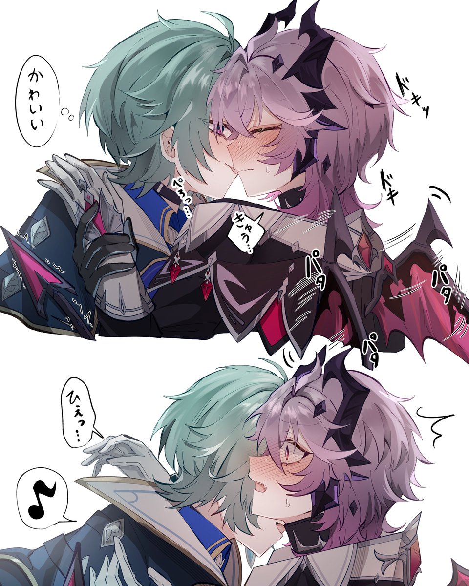 ramneko2500's tweet photo. ロエドゥリ🔷❤️‍🔥 https://t.co/YDBm8ug21z
