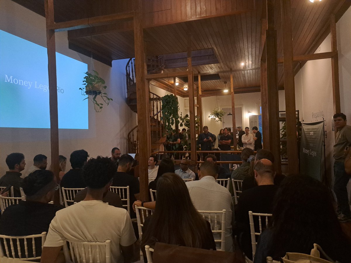 NikodoRio's tweet photo. Tweeting from here 📍 🗺️
@PodsFinance Money Legos
👌🏻👏🏻
Insights into: Rwa's, stablecoins, cross-border payments, on-chain FX, financial infrastructure, compliance and regulation.

Amazing talks and networking at the ecosystem's warm @lawi_io house https://t.co/KxI5LVT4jy