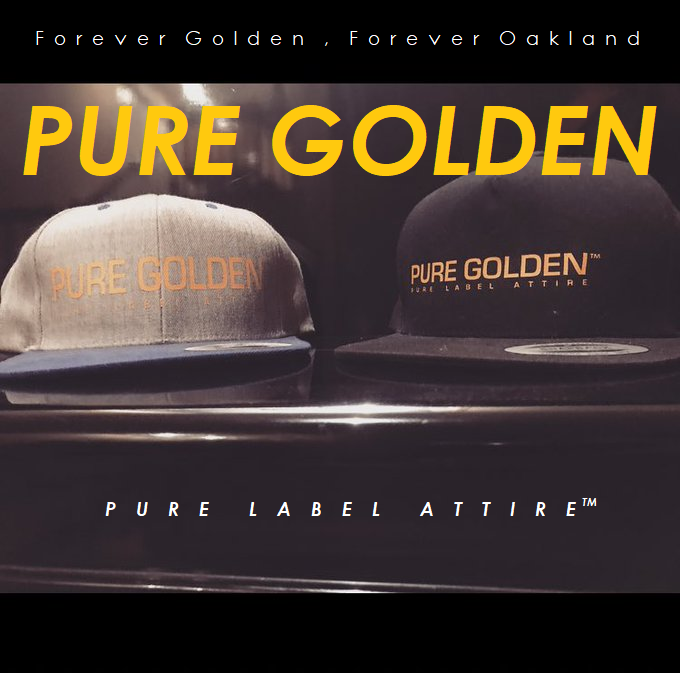 DeezelSmith's tweet photo. Pure Golden @PureLabelAttire snapback restocked. Now online. https://t.co/XrXSyjsJDg
