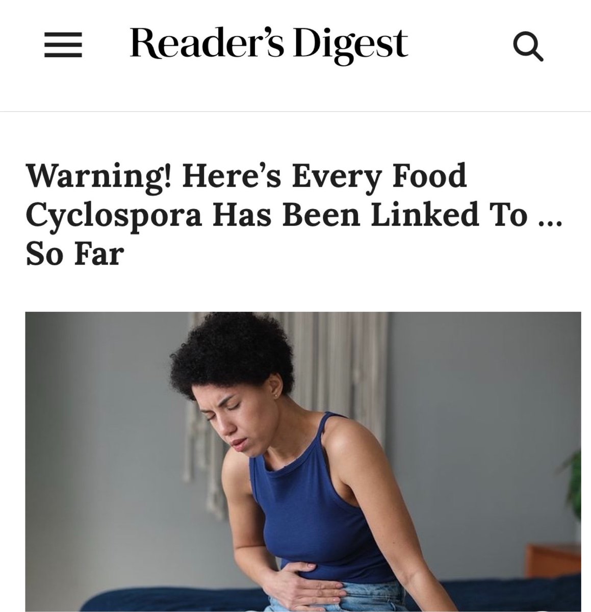 acrossthemersey's tweet photo. Basically, if you don’t eat lettuce, blueberries, eggs, jalapeños, raspberries, cilantro, parsley, snow peas, or anything made with them, you have a great chance of avoiding salmonella and parasitic infections. https://t.co/7nVXOwrWYy