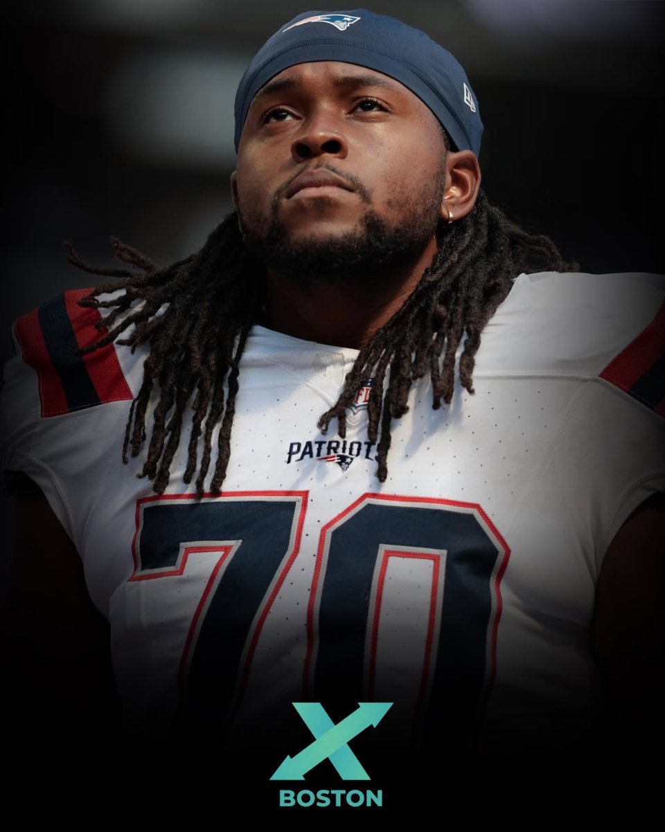 ProphetXBoston's tweet photo. TRADE: The #Patriots are sending OT Caedan Wallace and a 2029 seventh-round pick to the #Dolphins in exchange for a 2028 sixth-round pick.

New England was reportedly preparing to release Wallace before Miami stepped in and worked out a deal. https://t.co/RNcnVcqnEP