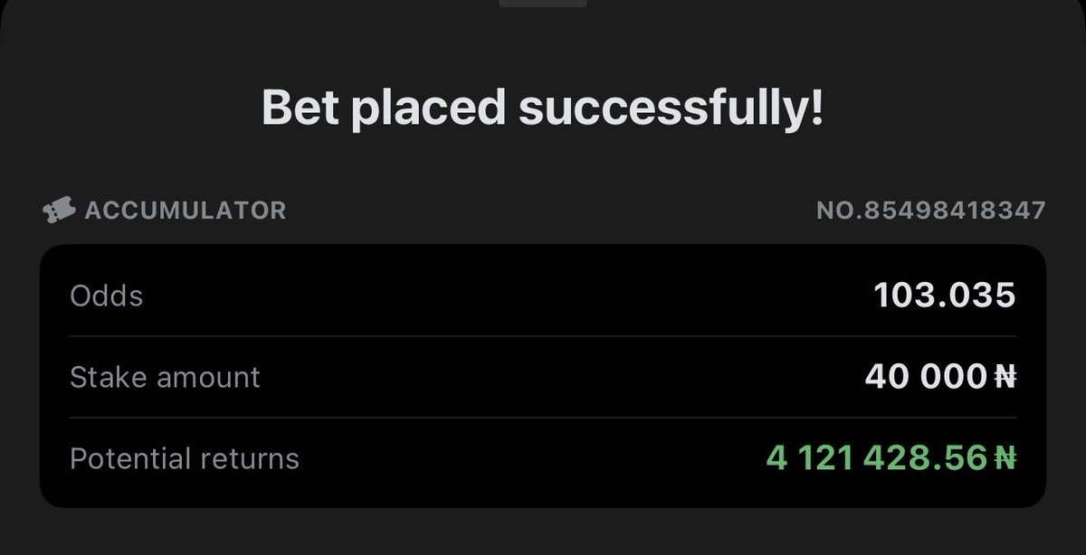 Bw_princes's tweet photo. ⭐️1XBET BANKER 🏓🏓

🔥 103 odds  C O D E 👉  3489H
🔥 12 odds  C O D E 👉  V799H

🍁 Register your Account Here 👇👇
          🔩: https://t.co/X2I47c80aN
🚨 Use promo code PRINCEXS to get  300% welcome bonus https://t.co/DJceZiyUPs