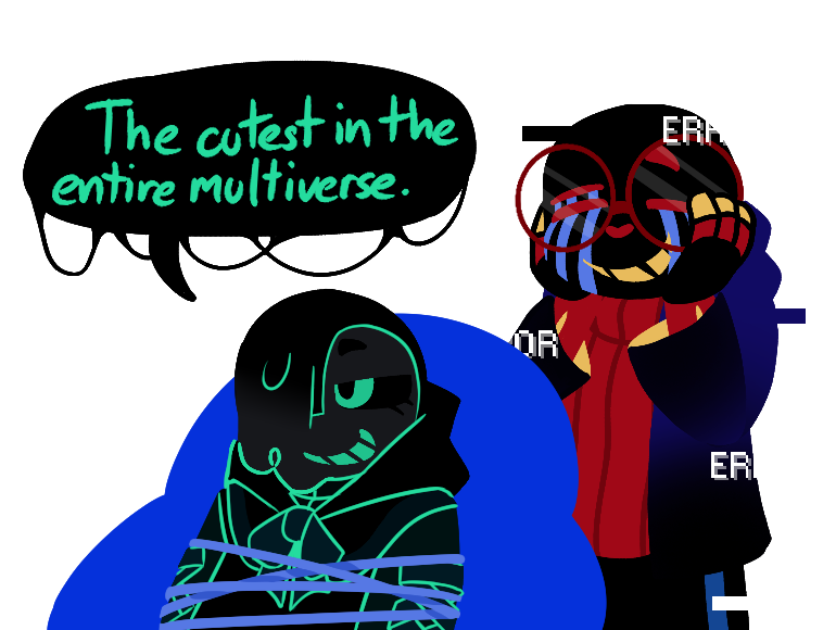 MaeBeanie's tweet photo. #askerrormare #errormare #nightmaresans #errorsans #utmv https://t.co/FXsRe2pV6T