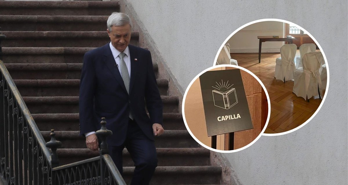 chvnoticias's tweet photo. 🔴 Revelan que oficina de La Moneda fue transformada en capilla evangélica: Gobierno confirmó que será un “espacio permanente”

Más detalles acá ➡️https://t.co/h7YdYSTC1C https://t.co/ReNLOAt1kg