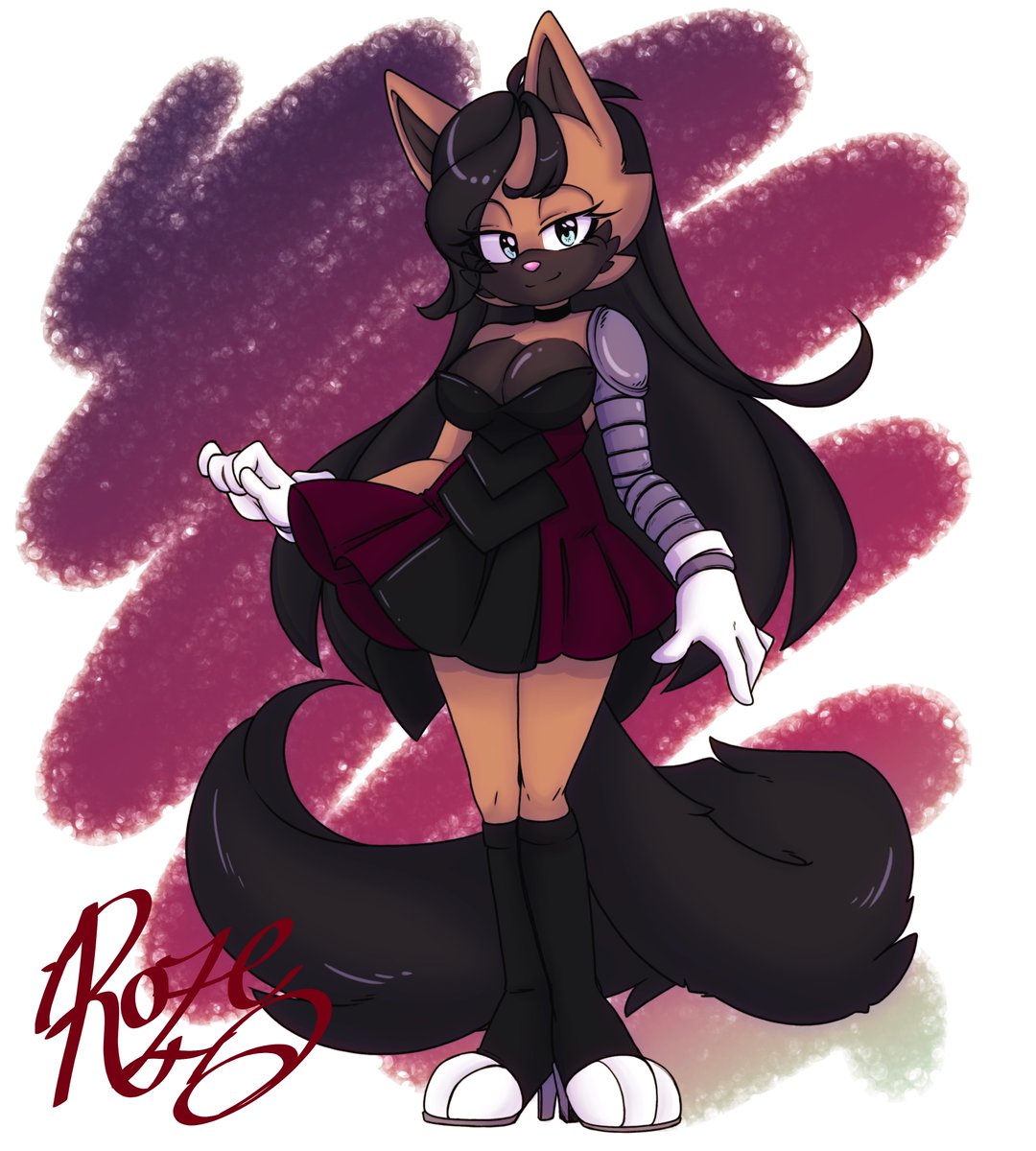 Roze_Robotnik's tweet photo. @UisupuTheWolf Gonna drop my wonderful gal here!

Her name is Rosemarry 'Roze' Robotnik

Happy Birthday, Wisp!! https://t.co/H4HOnQEucz