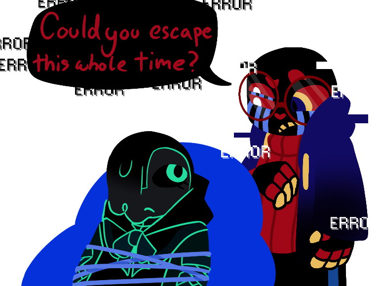 MaeBeanie's tweet photo. #askerrormare #errormare #nightmaresans #errorsans #utmv https://t.co/V0UMRlBF0c