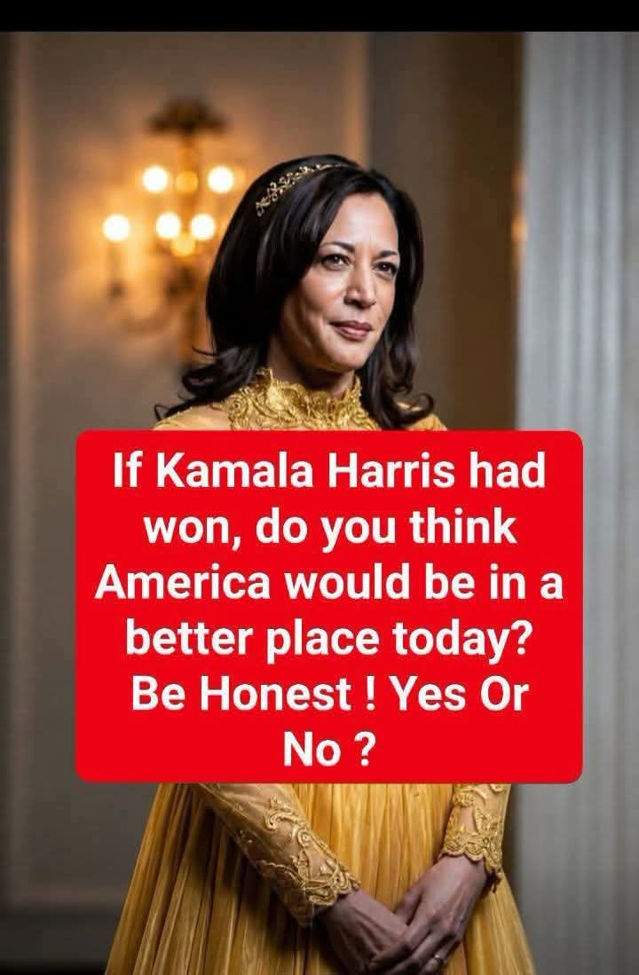 lisasamxxm1's tweet photo. If Kamala Harris had won, do you think America would be in a better place today?
Be Honest ! Yes Or No ? https://t.co/DPsYqq6Lr7