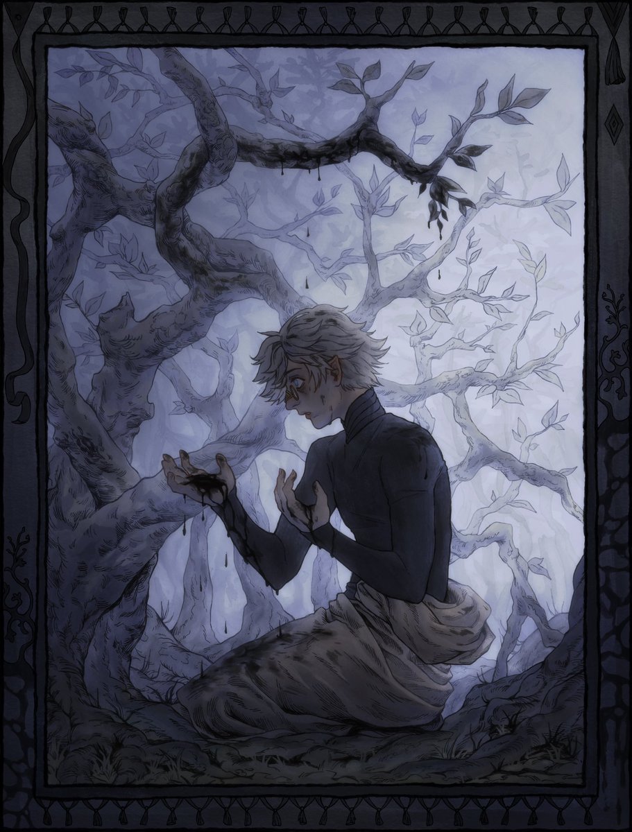 bokublin's tweet photo. 📜 inkblood 🖋️ #witchhatatelier https://t.co/bx3blaPn1Z