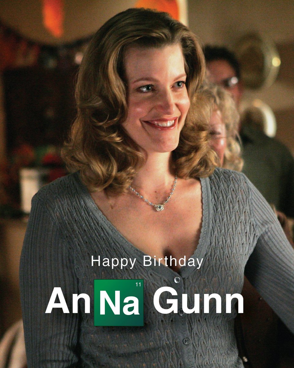 TheCinesthetic's tweet photo. Happy 58th Birthday to Anna Gunn! https://t.co/h8bNcTwxfx