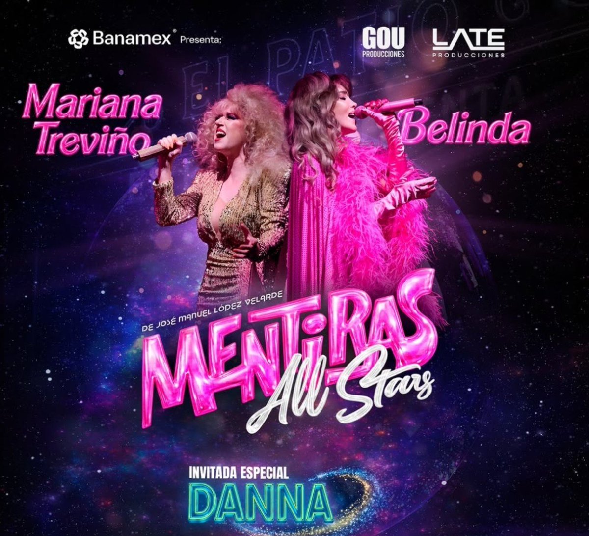 leportadeA2's tweet photo. EXCLUSIVA 🚨
Nos chismearon que posiblemente, si no es que hasta ya es un hecho que #DanielaLujan se integra al elenco de #MentirasAllStar como #Dulce
Se imaginan a @dannajustdanna @belindapop y #DanielaLujan juntas en el mismo escenario?
#Belinda #Danna https://t.co/77GpsiFoGM