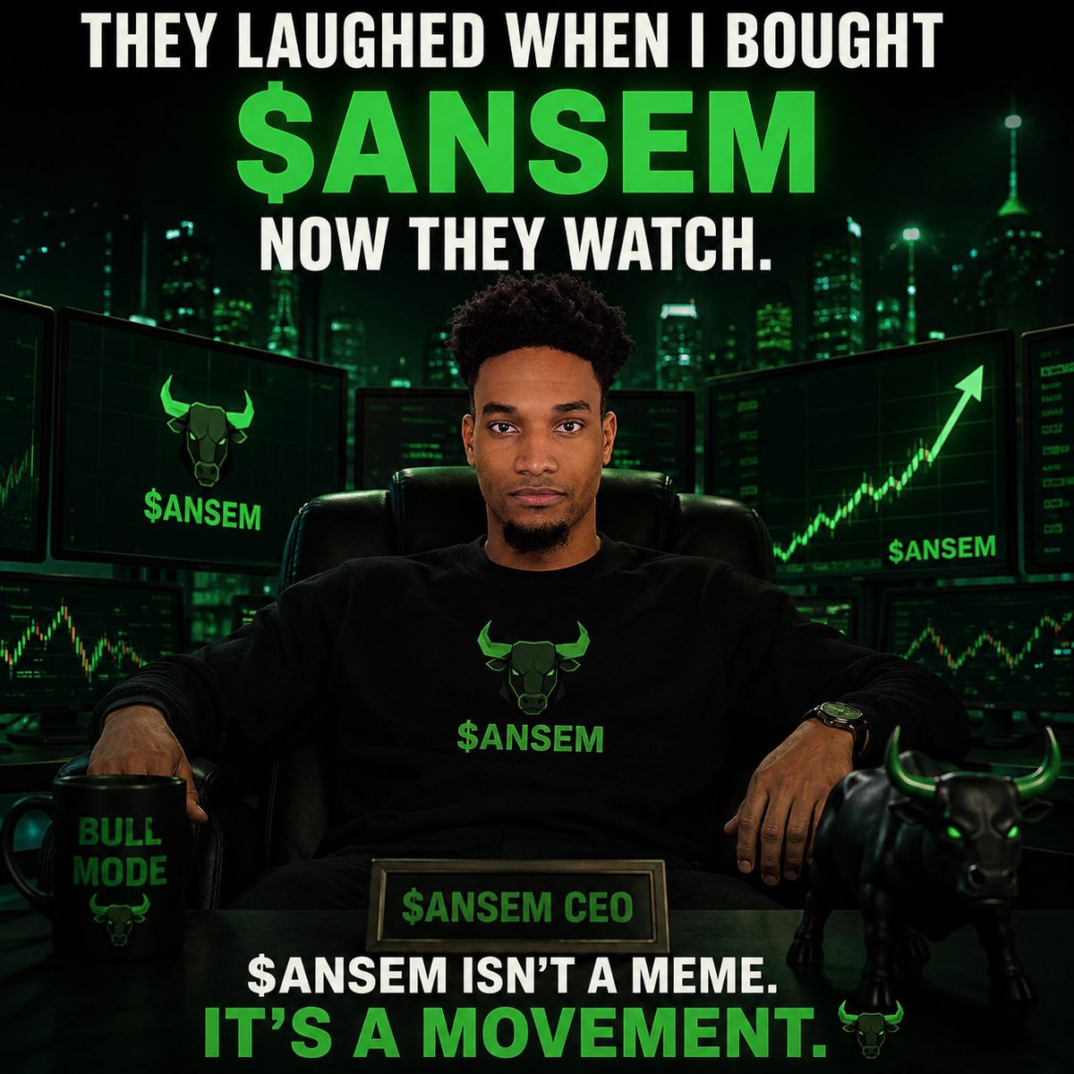 AbitibiKing's tweet photo. Hard choice today, easy choice tomorrow $ANSEM https://t.co/tS848Ns5pI