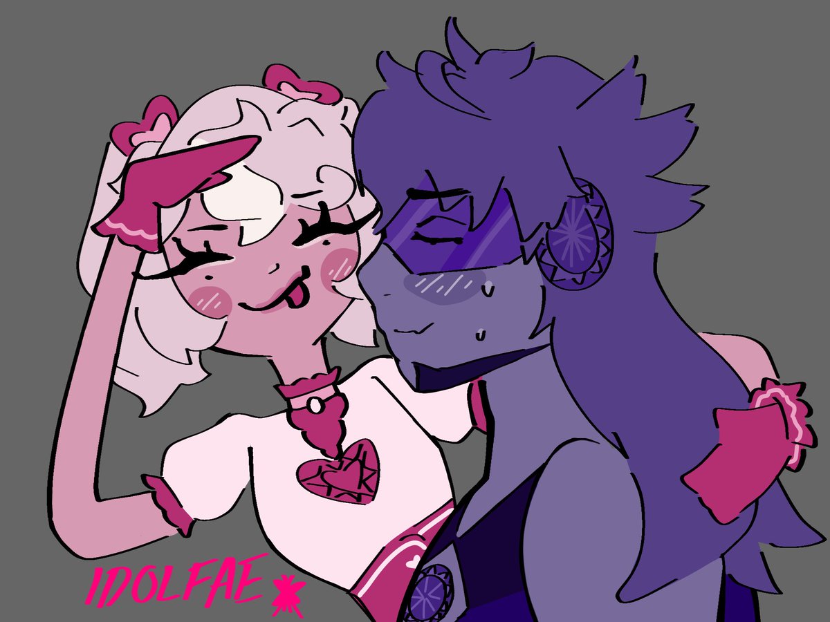idolfae's tweet photo. a spinel caught messing around with a topaz?

drawing spinel fae was fun bc I didn’t have to completely listen to the rules of anatomy with her rubber-hose limbs and body

#stevenuniverse #leonpokemon #leofae #novaidol https://t.co/3msmYwRnqO