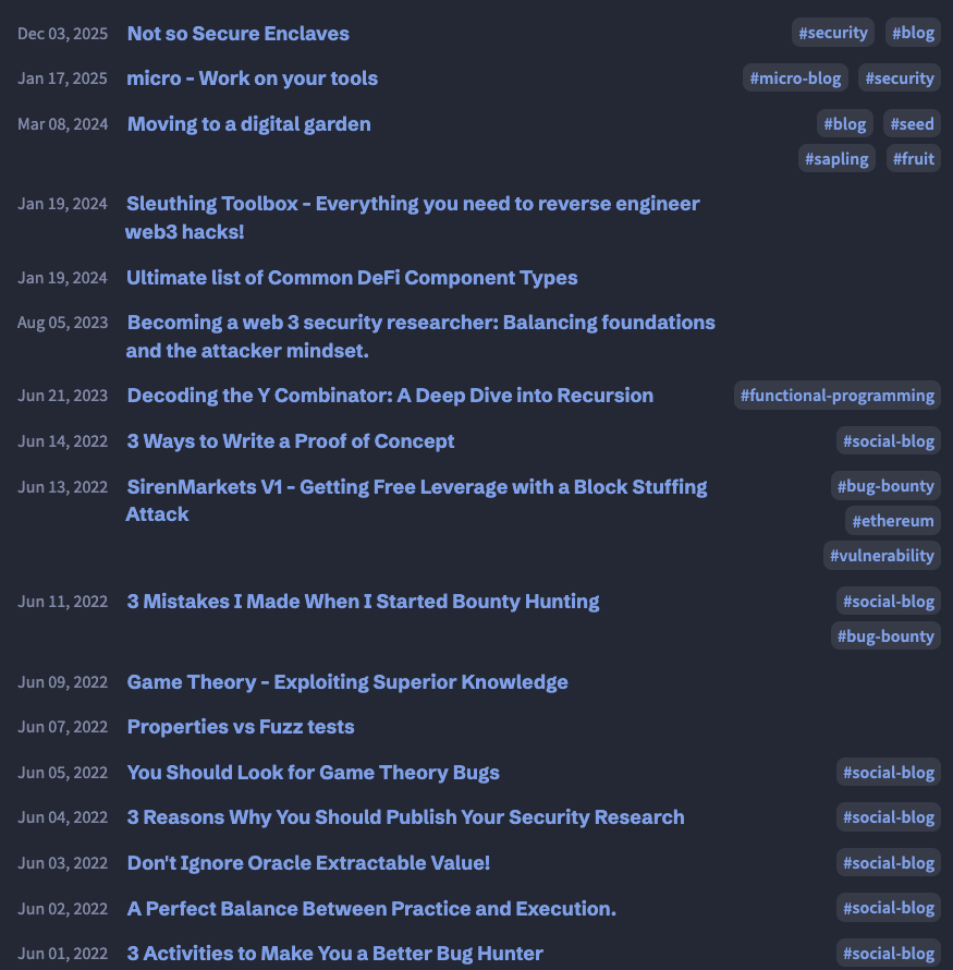 pashov's tweet photo. In 2026, with AI advancing, the mindset of a successful whitehat hacker has quadripled in value

So here's a must read blog of a 7figs winning whitehat (thank you @joranhonig🙏) - highly relevant alpha for future great auditors or AI security builders🫡

https://t.co/M9haIwt9Fz https://t.co/EnjdtmmgIA