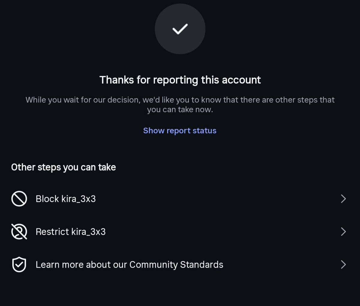 NWCS90's tweet photo. @smallilbnny Oh damn, I just reported it for false information. https://t.co/cIeH2qcILv