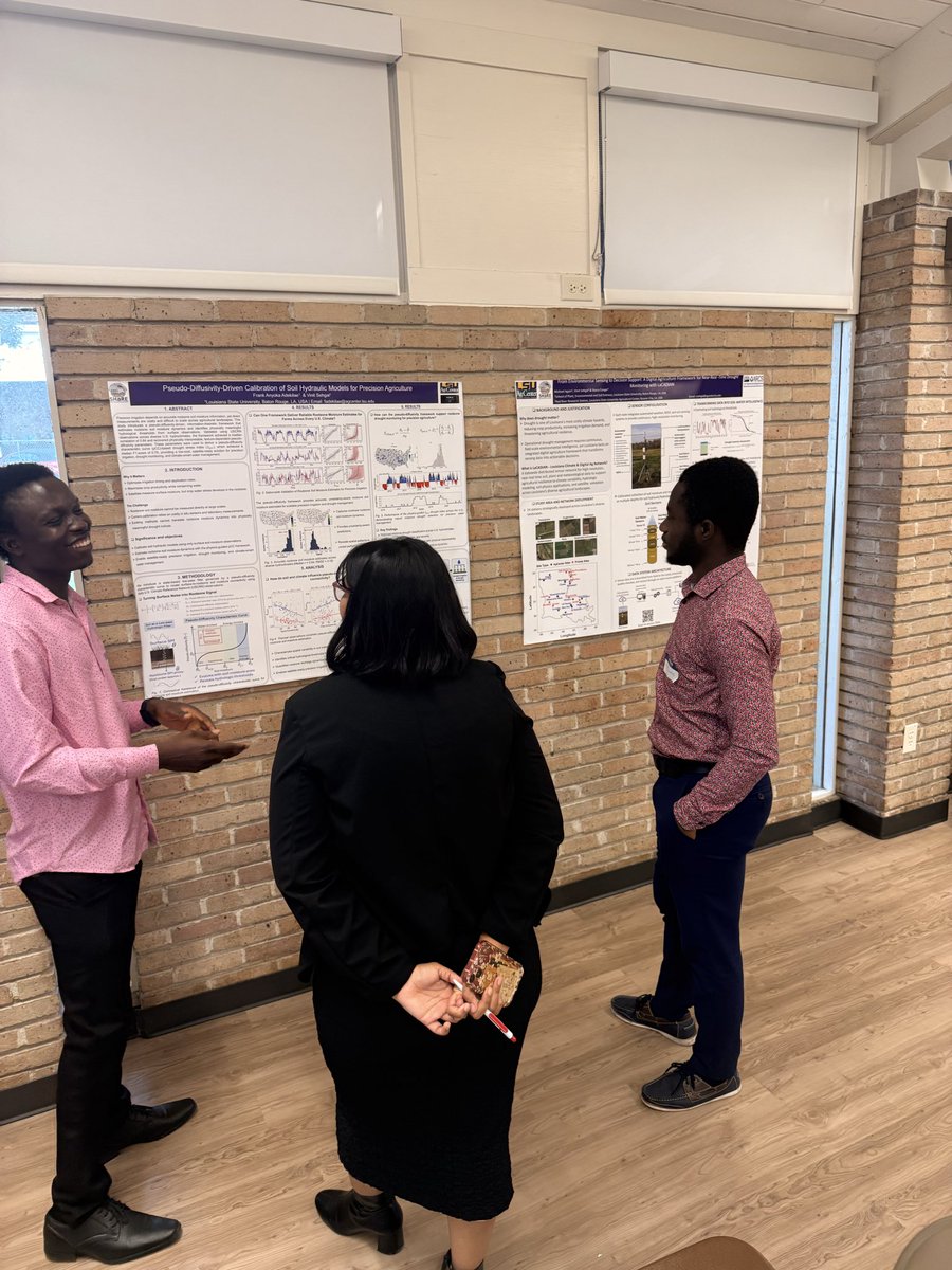 LA_AgPolicy's tweet photo. Our team participated in the LSU AgCenter’s Precision &amp; Digital Agriculture Day, engaging with emerging technologies and data-driven approaches shaping the future of agriculture.

#AIinAg #PrecisionAg #lsu https://t.co/vE6qdu0I0K