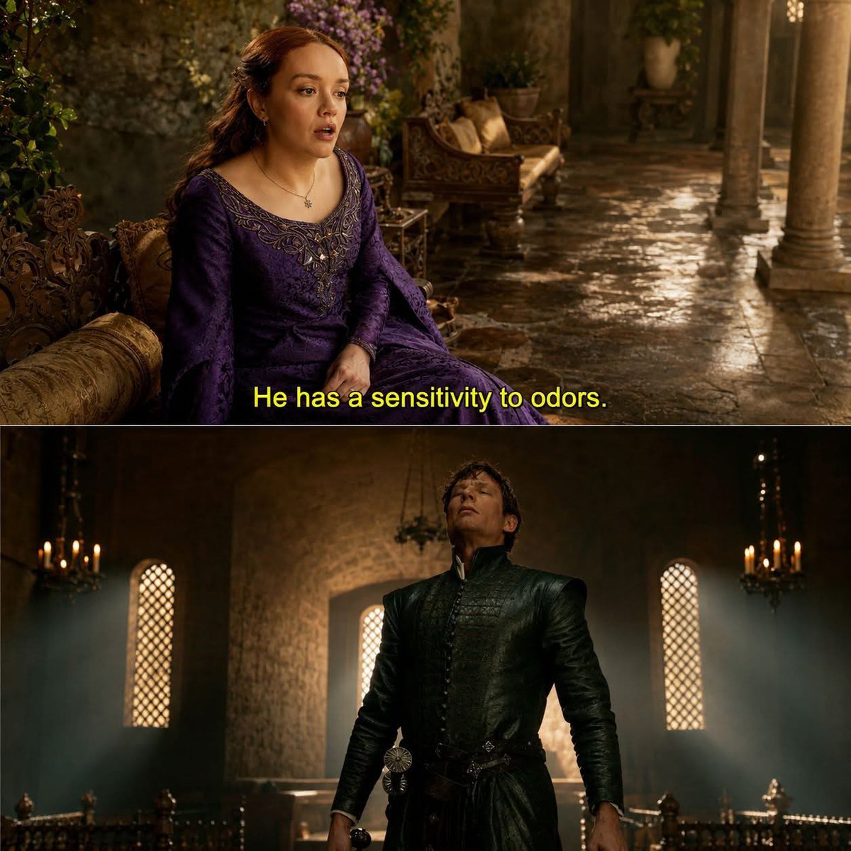 Haltutu's tweet photo. aquí pensando en lo inútil que fue este dato que Alicent le dió a Rhaenyra sobre Ormund...

#HouseOfTheDragon https://t.co/dKWHrc0Aih