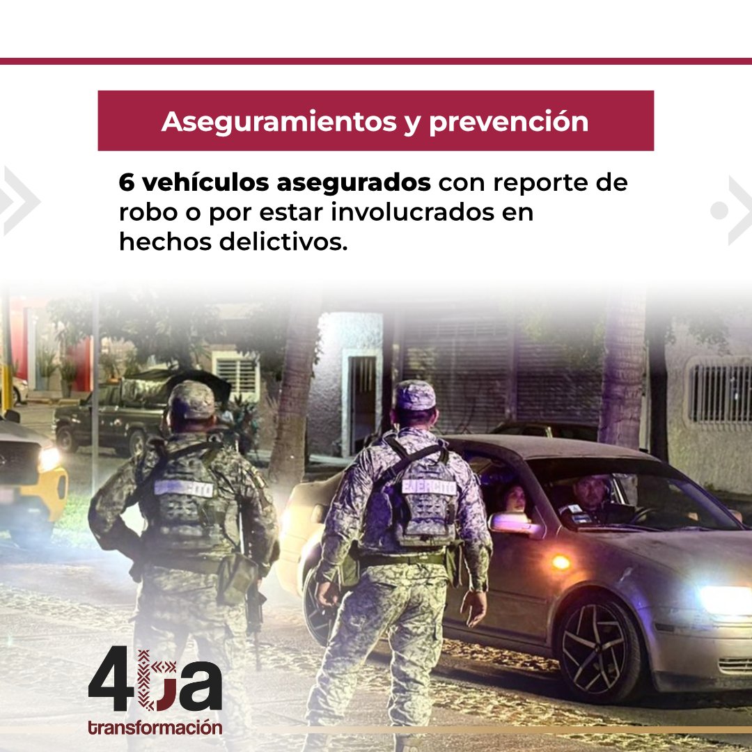 4taTransforma's tweet photo. ¡TRABAJO CONSTANTE POR LA PAZ DE COLIMA! 🇲🇽🕊️🛡️ La gobernadora Indira Vizcaíno Silva arrancó la semana encabezando la Mesa de Coordinación Estatal para la Construcción de la Paz y la Seguridad, abordando los temas prioritarios para el bienestar de las familias colimenses.

En equipo con la Guardia Nacional, SEDENA, SEMAR y las policías locales, se refuerzan las estrategias operativas y de inteligencia en todo el estado. ✨ Porque la paz se construye con presencia, coordinación diaria y atención a las causas del pueblo. 🦅🙌

¡Por un Colima seguro, próspero y en transformación para todas y todos! 📈🏠

📲 ¡Apoya compartiendo este post y dejando tu mensaje de respaldo abajo en los comentarios! 👇

#La4taTransformación #IndiraVizcaíno #Colima #SeguridadColima #ConstrucciónDeLaPaz #HumanismoMexicano #NoticiasMéxico #Bienestar