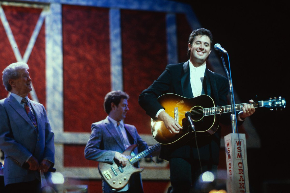 opry's tweet photo. Celebrating 35 years of Opry Membership with Vince Gill today❤️
 
Cheers to an incredible milestone! https://t.co/SsknFoNDlJ