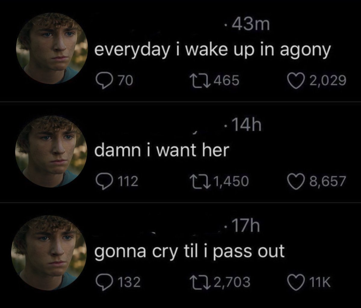 percabeththink's tweet photo. percy the entirety of ttc without annabeth https://t.co/GBA4Tx5bE6