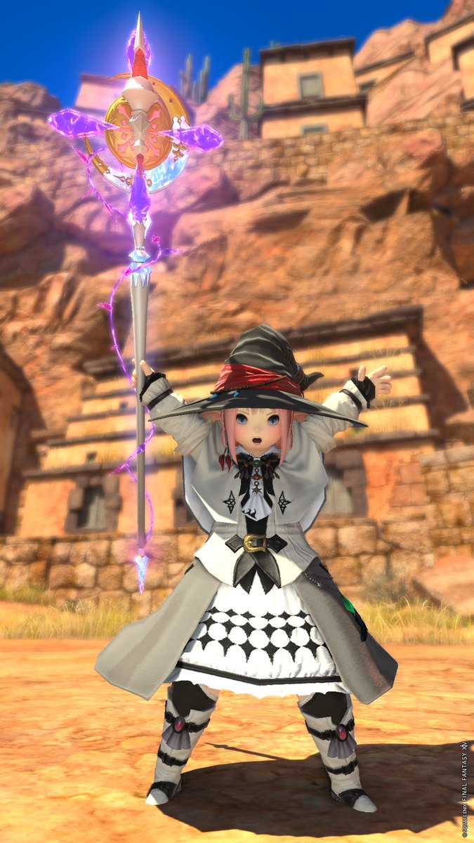 Rio_2ndFF14's tweet photo. おはようございます(  ¯꒳​¯ )
黒魔道士のお気に入りのミラプリ
#おはララ #FF14 #FF14SS #FFXIV #ララフェル
© SQUARE ENIX https://t.co/Rycn9zmHMM