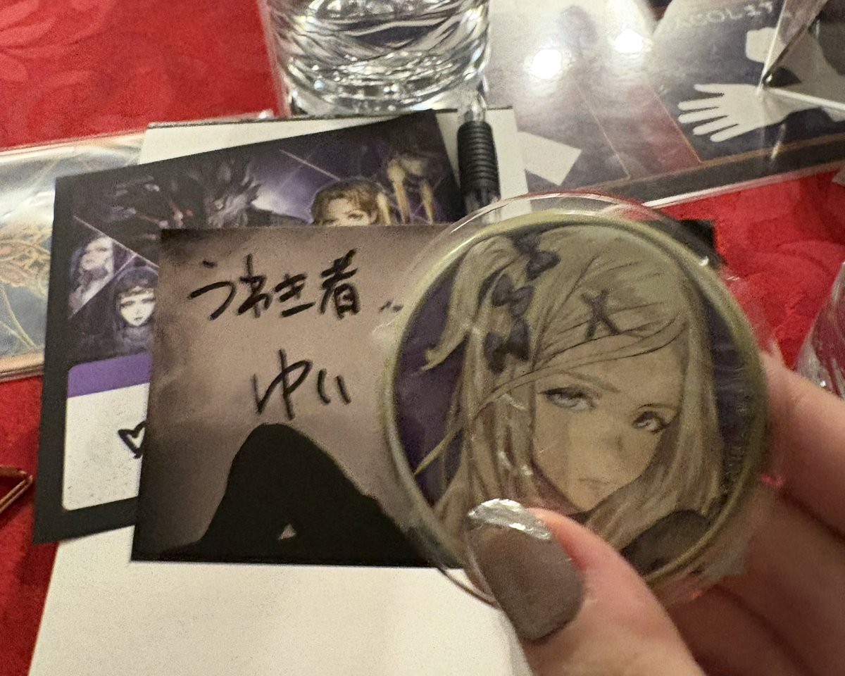 x4fupd's tweet photo. えっくすの使い方あっているのでしょうか！！交換してるの見てやっぱり作りたくなったんですよ〜、
対面人狼は初めてで！ど緊張だったんですけど同村してくださった皆様本当に優しくて救われました！😭
クリスさんイケメンだし会えるとは思ってなかったソフィア様までいるしまじでさいこ

#人狼交流会 https://t.co/GU8Qcr8gTa