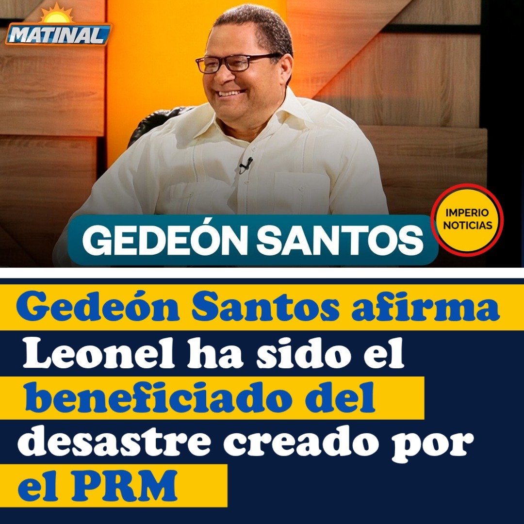 Melaneo1's tweet photo. ( #REALIDAD DE AHORA ). Gedeón Santos afirma: Leonel Fernández ha sido el mayor beneficiado del desastre creado por el @PRM_Oficial .. https://t.co/LEuAzugIeg