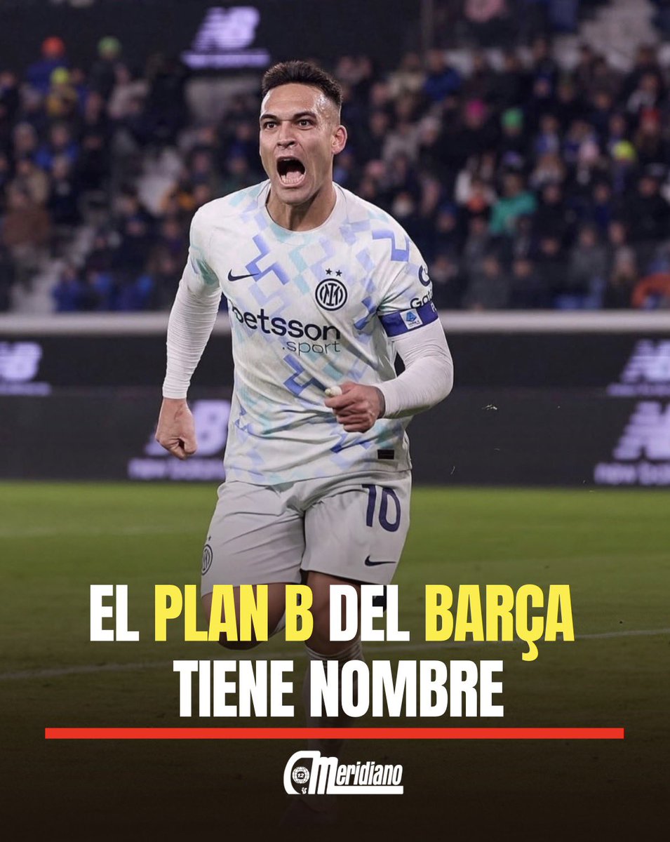 Meridianoonline's tweet photo. 👀¡Lautaro Martínez aparece como alternativa a Julián Álvarez!⚽️

El Barcelona ya contempla otra opción para reforzar su ataque, Lautaro Martínez aparece como alternativa si no logra concretar el fichaje de Julián Álvarez, quien continúa siendo el principal objetivo azulgrana.

El delantero del Inter gusta especialmente a Deco y Hansi Flick por su capacidad para asociarse, generar juego y aportar gol dentro del área.

Según El Desmarque, el argentino vuelve a estar en el radar del Barça mientras el club trabaja en distintos escenarios para reforzar su delantera. 🔵🔴