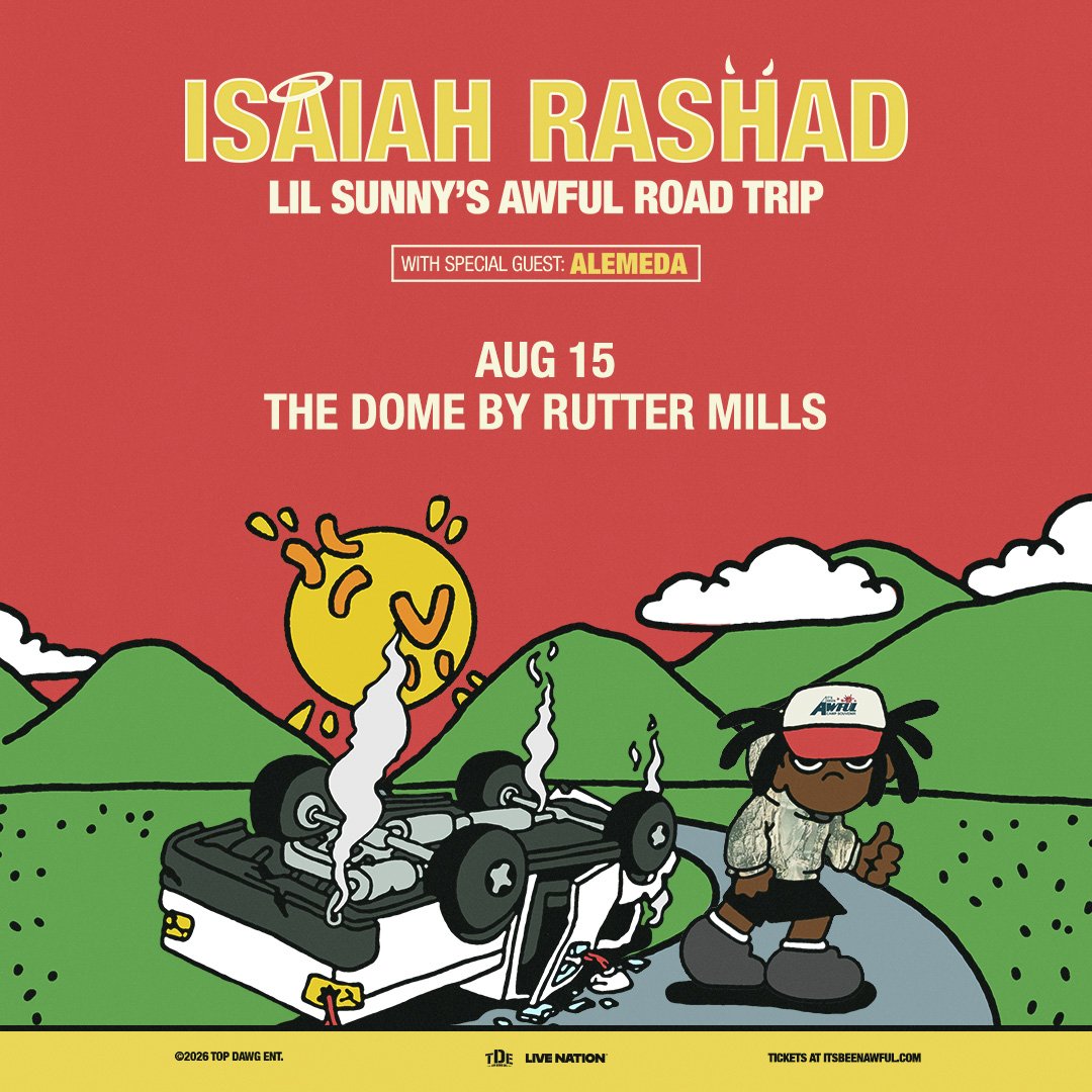103JAMZRADIO's tweet photo. The #IsaiahRashad show is this Saturday (8/15) so listen for your FINAL CHANCES to win this week!

PLUS, open #103JAMZ on #iHeartRadio &amp; tap the contest tab to enter to win, too! Contest ends 8/13, so don’t miss out! https://t.co/abhvWjyL1B