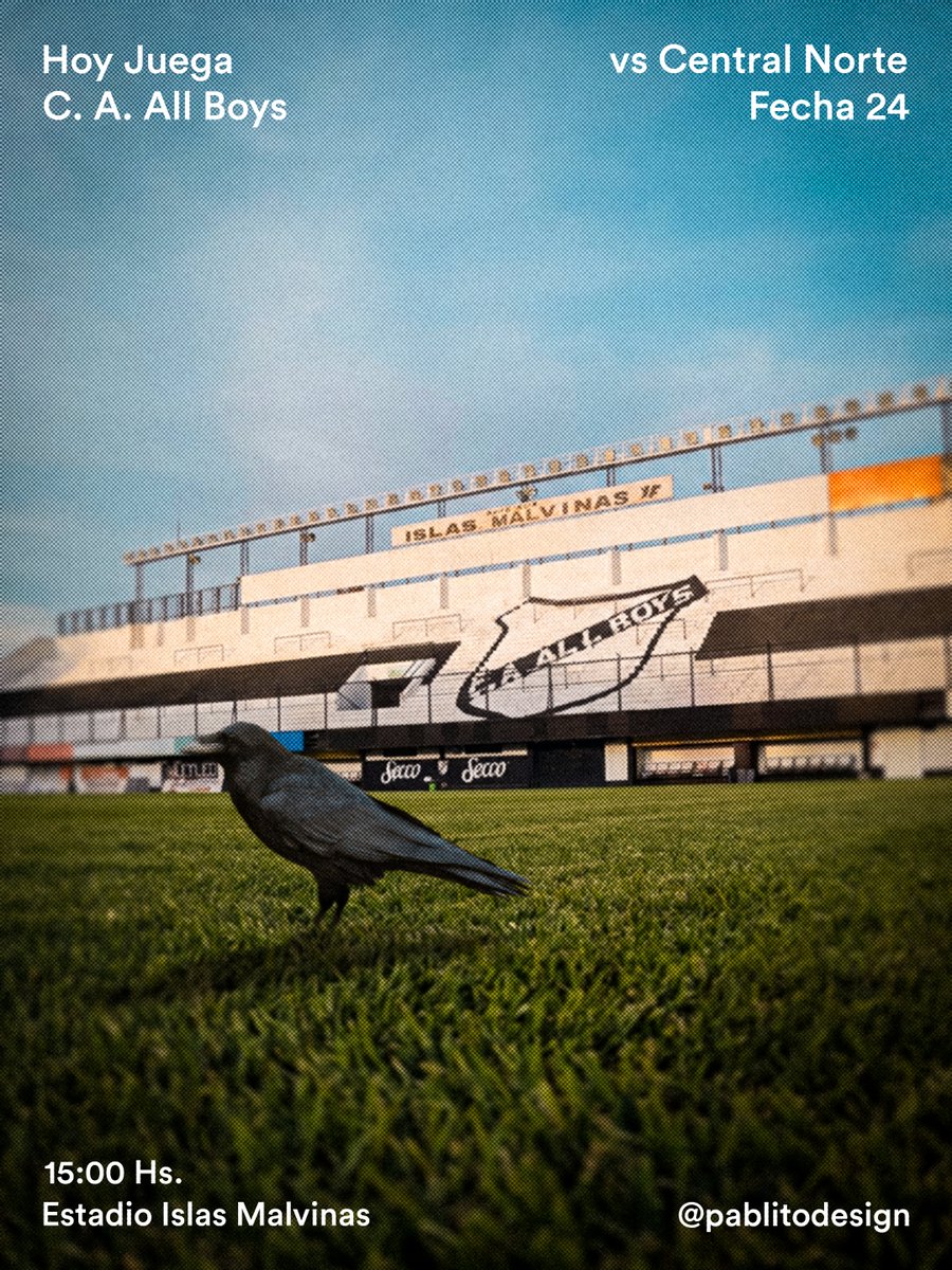 pablitodesign's tweet photo. HOY JUEGA ALL BOYS
🤍🖤🤍

@caallboys @AllBoysLocura @Frank_Wolf28 @MoSalas05 @octacaab https://t.co/cDcggeYFzz