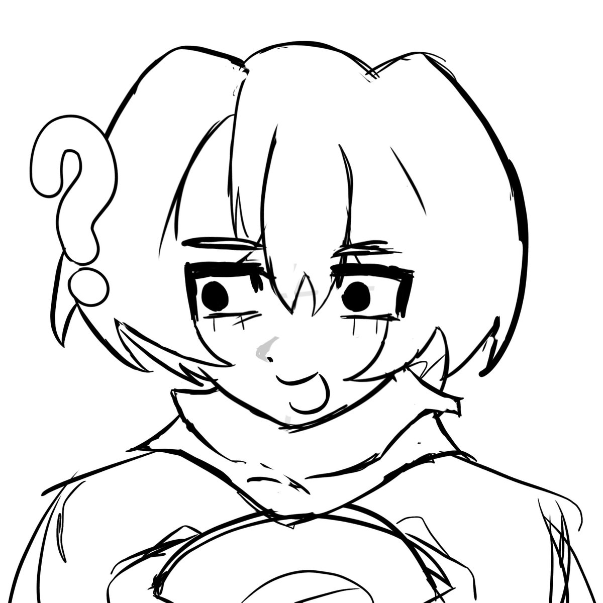 Kittoshishi's tweet photo. I don't know what to draw in honor of this, so I drew lsplash 😭 ( I'll paint it later) https://t.co/JiQINtu8be