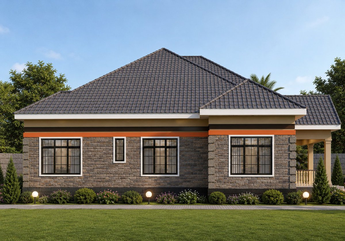 Eng_Justice's tweet photo. 5 Bedroom Bungalow House design idea 
Design And Build With @TJ_Design_Build 
0725592078 https://t.co/myYxSxRFpj