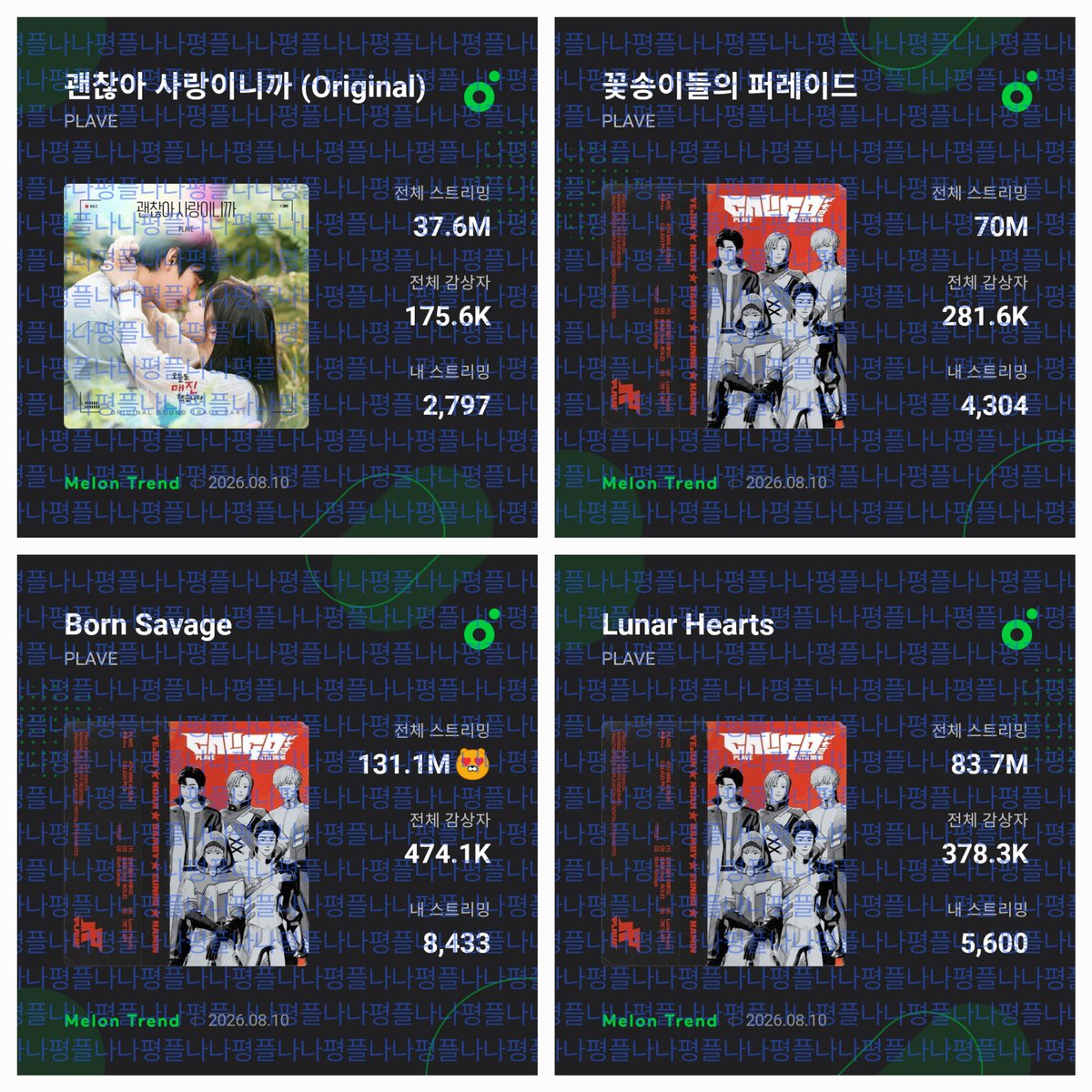 520plave2's tweet photo. 이번달두 잘부탁드려용
사랑합니당💙💜💗♥️🖤 https://t.co/j1IPdblnpI