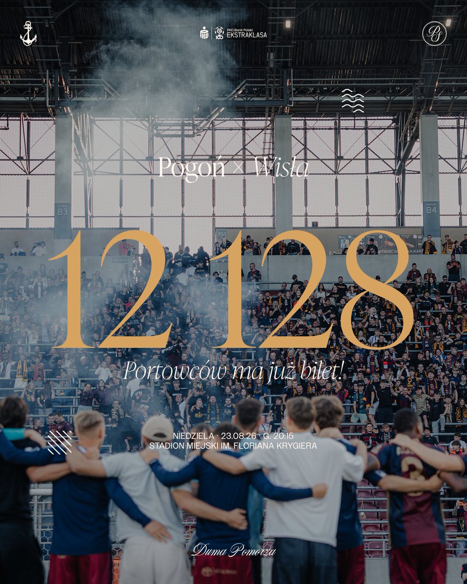 PogonSzczecin's tweet photo. Na to spotkanie chyba nie trzeba nikogo namawiać 🫡 

🎟️ Widzimy się!: https://t.co/IbXUZnywVS https://t.co/5yxDyn2Oee