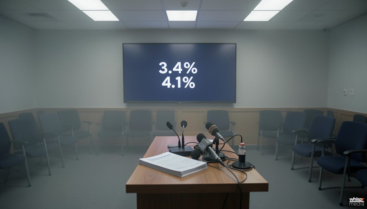 WhisprNews's tweet photo. 📉 CPI al 3.4% y desempleo al 4.1%: #Bitcoin ronda los $65,000 y #Circle cotiza a $68.18. Con -23.000 empleos en julio, todo apunta a la #Fed. Circle necesita superar $68.50 para extender ganancias. https://t.co/vum1ecqgLR