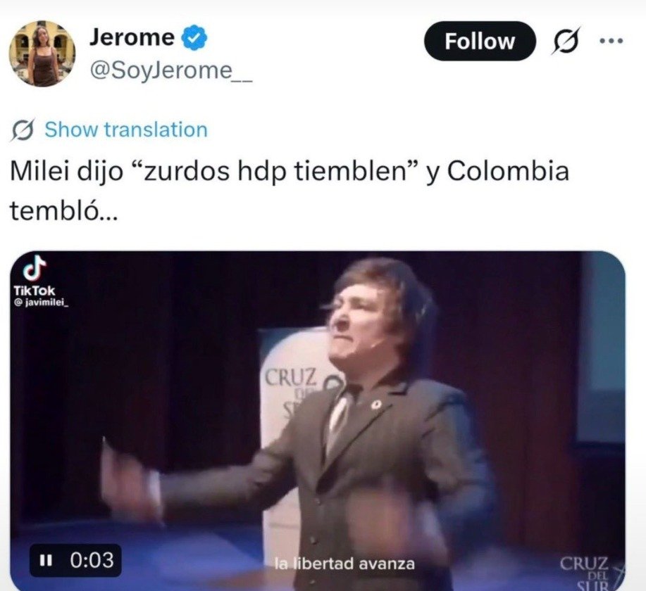 lucarocho's tweet photo. ¡Fanática descerebrada! Aman más a sus ídolos que al país. ¡Asquerosos!. https://t.co/nMNyzgcVpJ