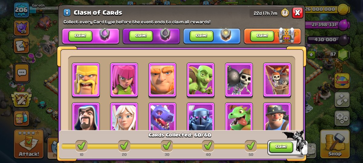 BeastBreekerX's tweet photo. Clash of cards event completed https://t.co/odDBj2rex6