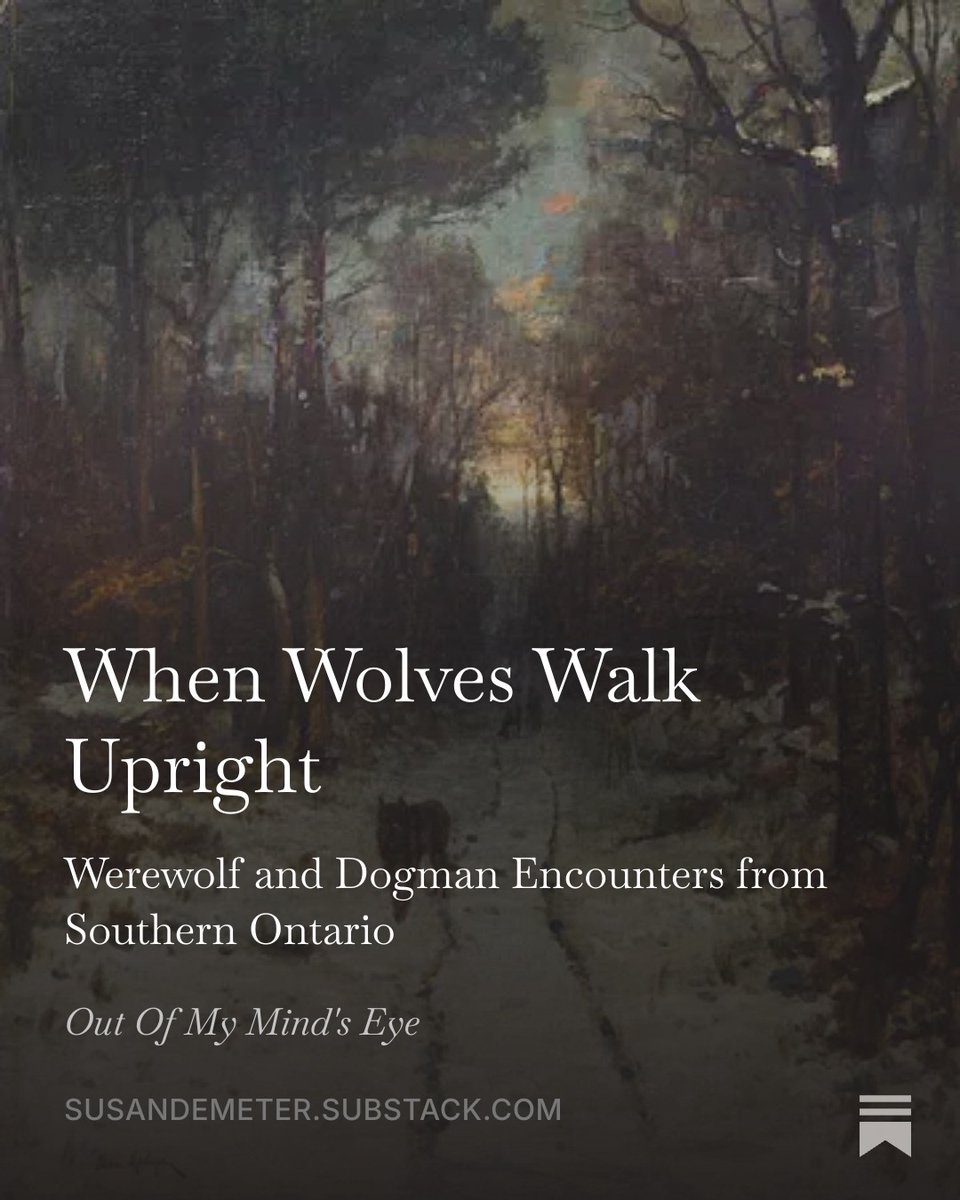 SusanDemeter's tweet photo. High strangeness for the dog days of summer. What do think of reports of werewolves and dogmen? Have you encountered one? #paranormal 

https://t.co/uxCcfMZkct

@inspiredcreatv @MazeToMetanoia @UapStudies @memizon https://t.co/m8jYQeZjYM