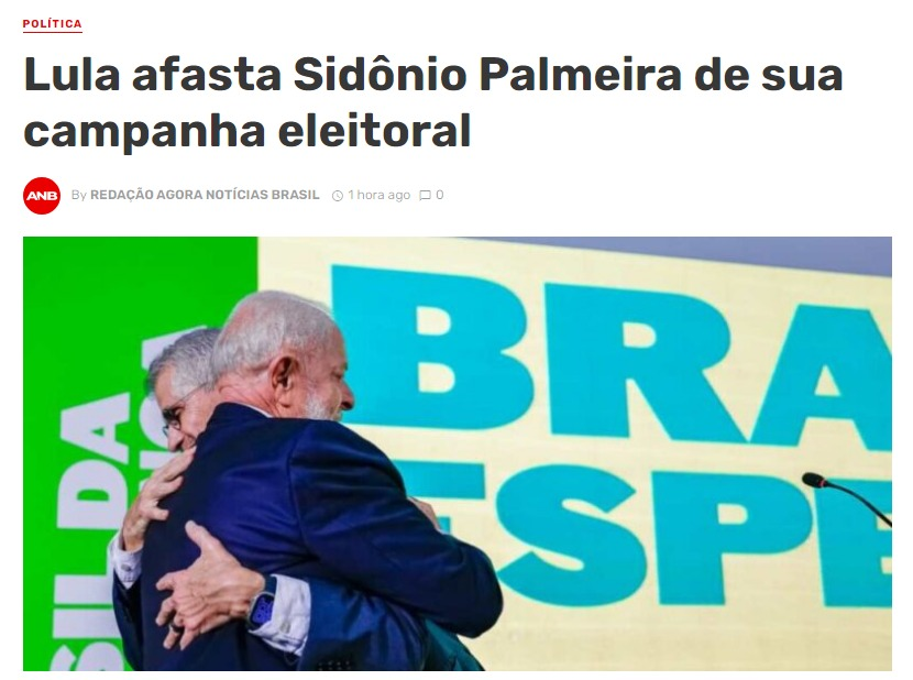 GayerGus's tweet photo. LULA já deve estar sabendo de alguma BOMBA envolvendo o Sidônio prestes a estourar.
Demitir o seu maior marketeiro há 8 dias da campanha oficial? https://t.co/YI73aeXzv4