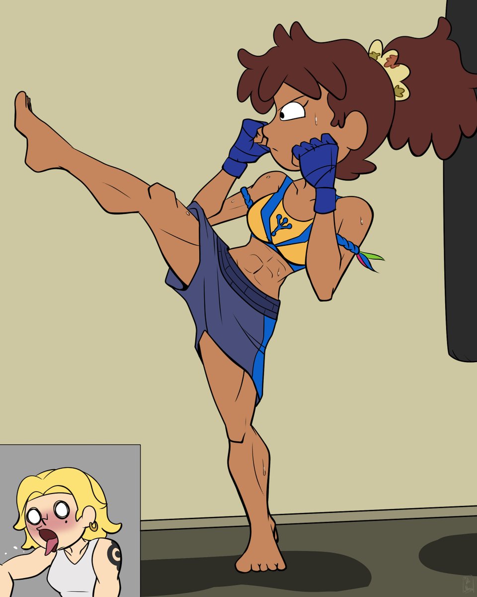 dr_neque_art's tweet photo. Muay Thai Anne

commission for tharadon30

Anne's leg muscles are deadly

#Amphibia #Amphibiafanart https://t.co/Cy3dW8HNl9