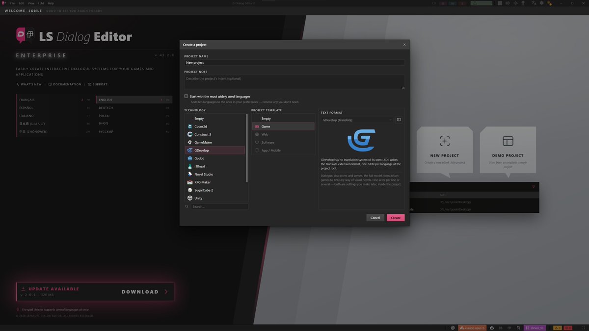 LEPASOFT's tweet photo. #gdevelop will be available for #LSDE v2 release https://t.co/SPdRc0S6XC