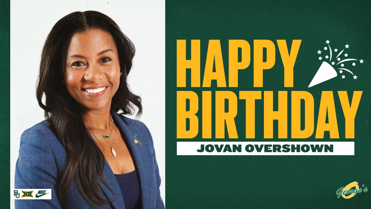 BUFootball's tweet photo. Happy Birthday, @mrs_overshown!

#SicEm https://t.co/RZBqgikMfX