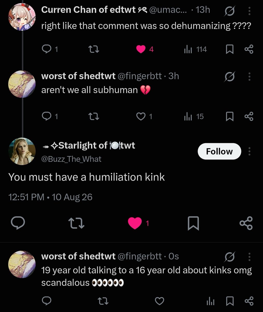 fingerbtt's tweet photo. y'all skin @Buzz_The_What alive she's a pedo 🤯🤯🤯 #shedtwt #edrtwt #shtwtt https://t.co/T54QBMczDw