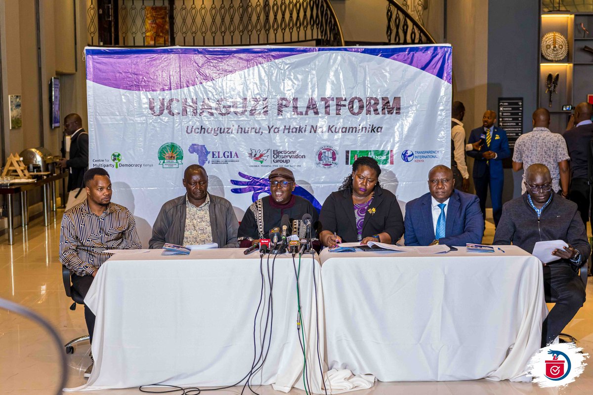 TIKenya's tweet photo. #PressStatement 
Urgent electoral reforms must be addressed ahead of the 2027 General Election

The Uchaguzi Platform, has issued a joint statement calling for urgent action on minimum electoral law reforms ahead of the 2027 General Election.

With roughly 52 weeks to the anticipated 2027 General Election, the Platform is calling for:

1. Harmonisation of conflicting electoral timelines
2. An independent and continuous process to strengthen the integrity of the voter register
3. Greater transparency and accountability in presidential results management
4. Stronger measures to prevent election-related violence and insecurity
5. Improved regulation of political party nominations
6. Effective implementation and enforcement of campaign finance regulations
7. Streamlined electoral dispute resolution mechanisms
8. Removal of barriers to inclusive political participation
9. Stronger enforcement of electoral offences
10. Safeguards against harmful digital political advertising and electoral mis/disinformation

The Platform also welcomes the gazettement of the Election Campaign Finance Regulations, 2026, and calls for their effective implementation and enforcement.

The coming months are critical to ensuring that Kenya delivers a credible, peaceful, free, fair and inclusive 2027 General Election.

Read the full statement on: https://t.co/GseLfYqK8i
#PressStatement #OneYearTo2027 #ElectoralReformsKE #MinimumReforms 
 See less