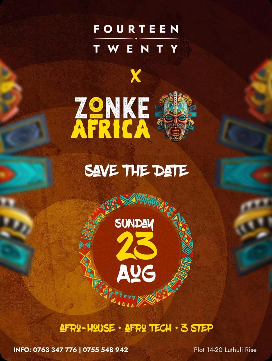 ndagijerichie's tweet photo. With the number of upcoming House events, we just need to brace ourselves! 🪘🔥
We prayed for times like these…🙌
Swipe →
#AfroHouse #DeepHouse #AfroTech #3Step https://t.co/Rn3RDThwAL