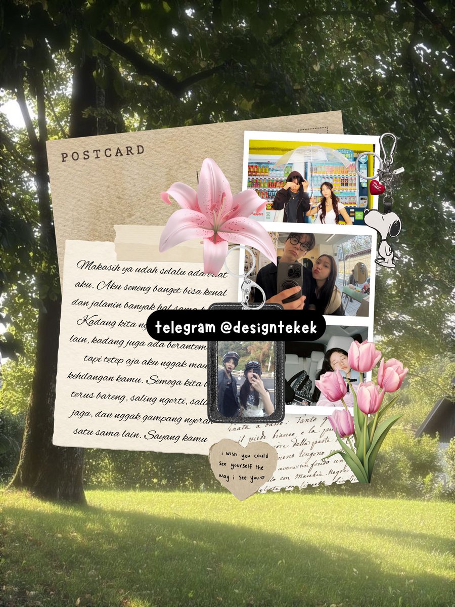 designtekek's tweet photo. scrapbook bucin

᪤ ˖ ׁ ☁️ #designtekek #template #canva #free
Template ini tersedia secara GRATIS. Tautan Canva dapat ditemukan di Telegram @designtekek! LINK DI BIO! https://t.co/TU339Xj0a8