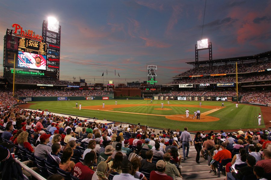 TheArenaReports's tweet photo. Phillies walk it off! 🔥

Derek Hill delivers a walk-off single in the 12th as Philadelphia beats the Blue Jays 7-6 to avoid a sweep.

Kyle Schwarber with two homers too.

Big win for the Phils! 

Thoughts? 👇 #Phillies #MLB https://t.co/kn7xIHNvoy
