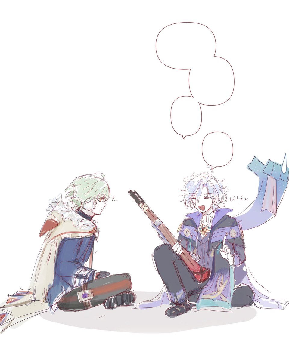 lovdrin27's tweet photo. “He’s doing it again..”
#Alyosha #Mitya #GenshinImpact https://t.co/SExFKDPmZy