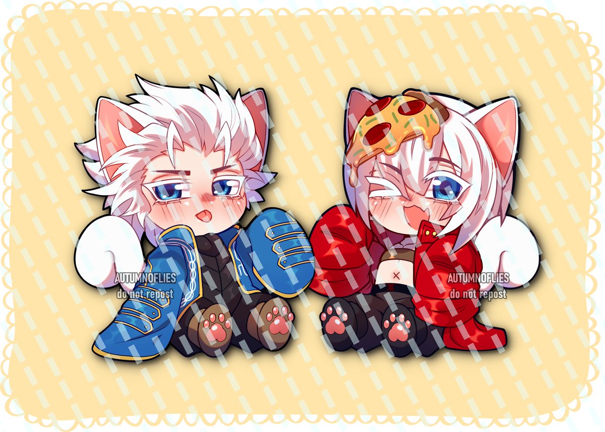 Osito_Pancitoo's tweet photo. The kitten brothers are ready 💕🐾
#dv #dmcdv #ダンバジ https://t.co/yKdGsZn8O1