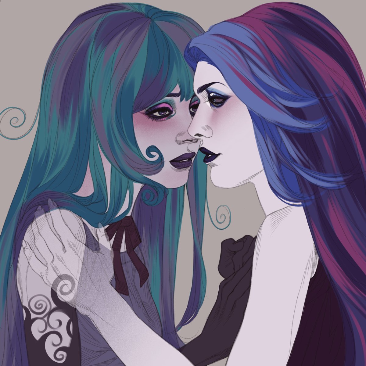 rengks's tweet photo. #monsterhigh 👩‍❤️‍💋‍👩 https://t.co/yT3Os6Buce